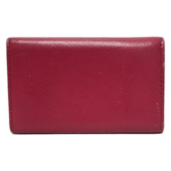 Auth PRADA - 1M0222 Pink Leather Key Case - Picture 3 of 6